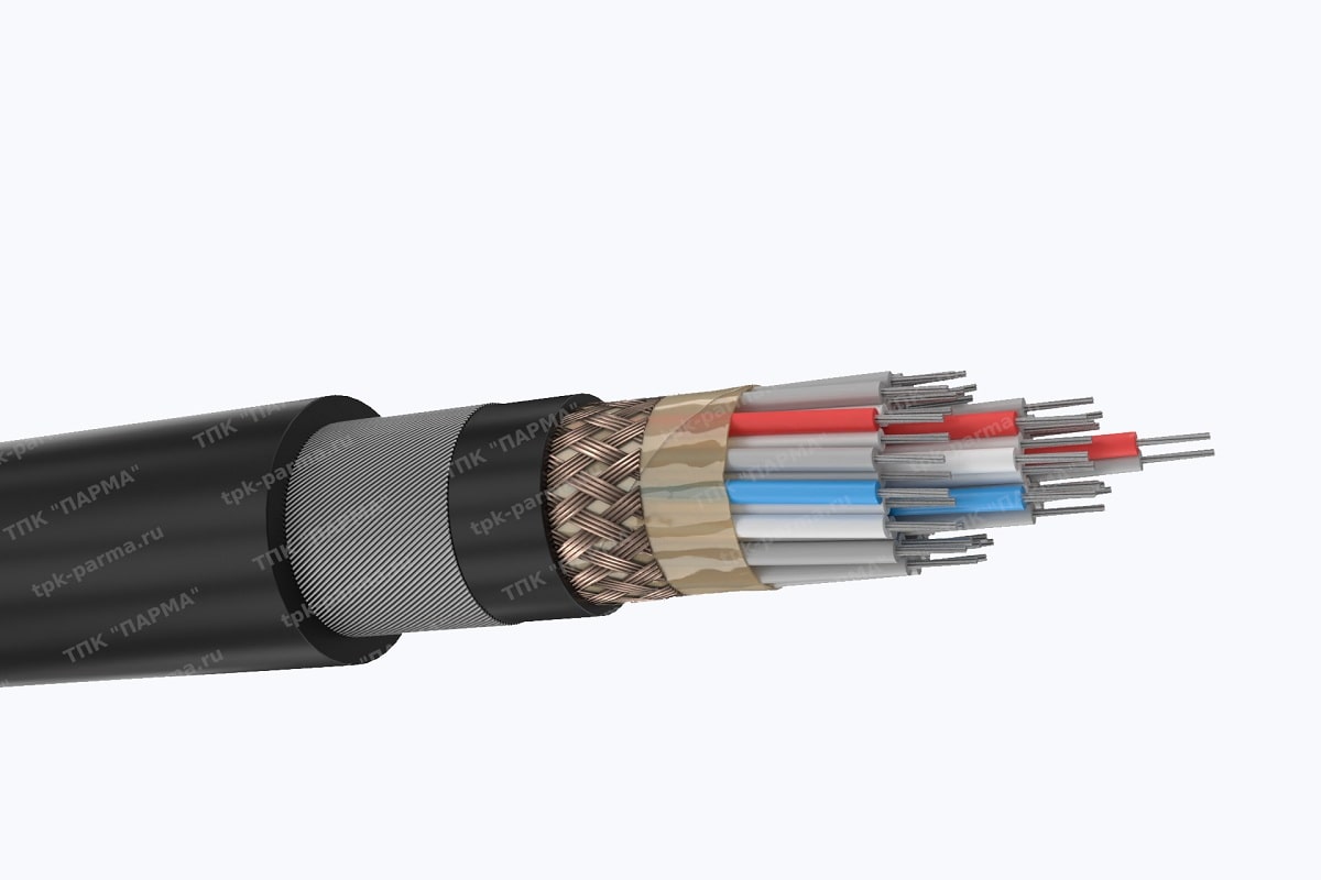 Фотография провода Кабель МКЭКШВнг(A)-LS 19х(2х0,5)э