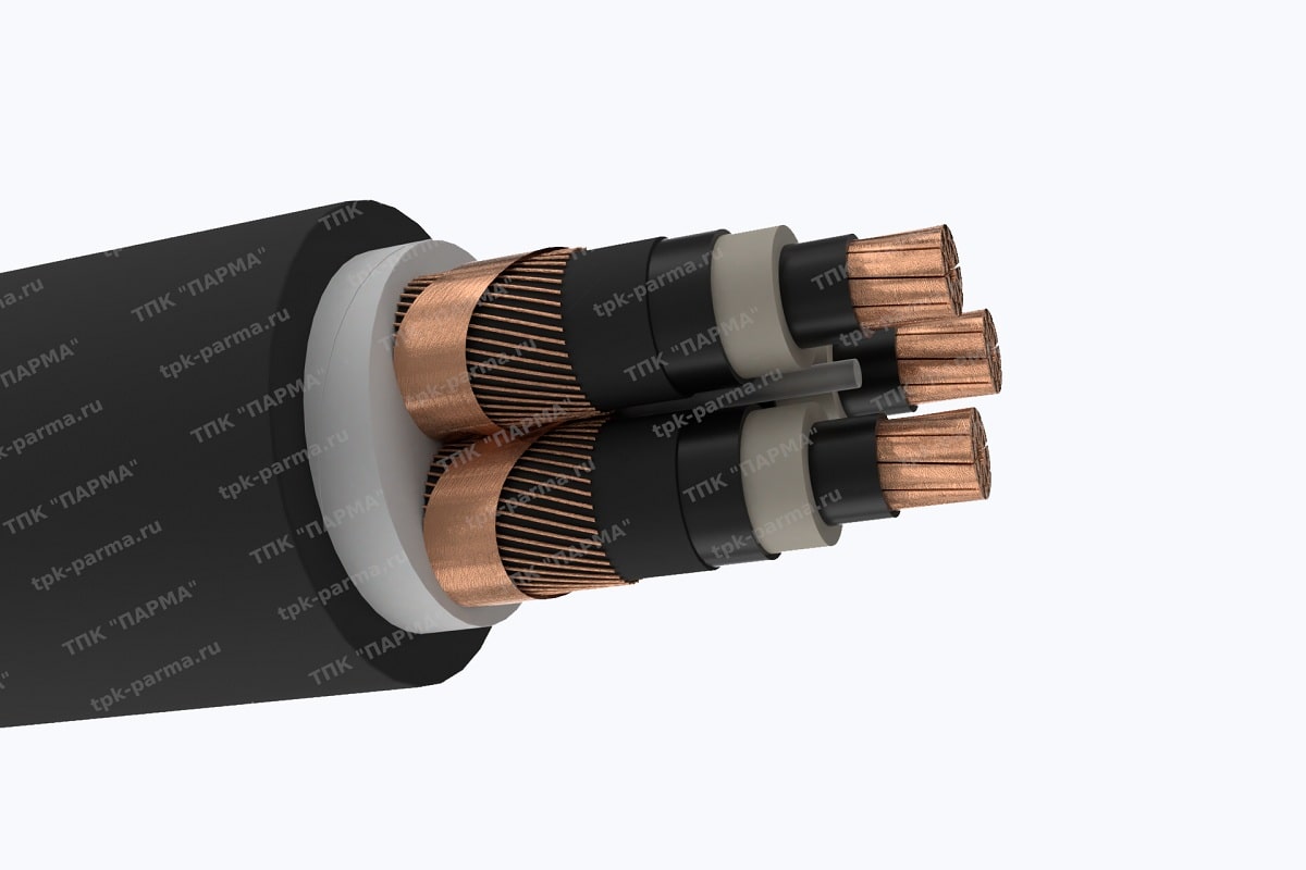 Фотография провода Кабель ПвВ 3х120/50 - 6кВ